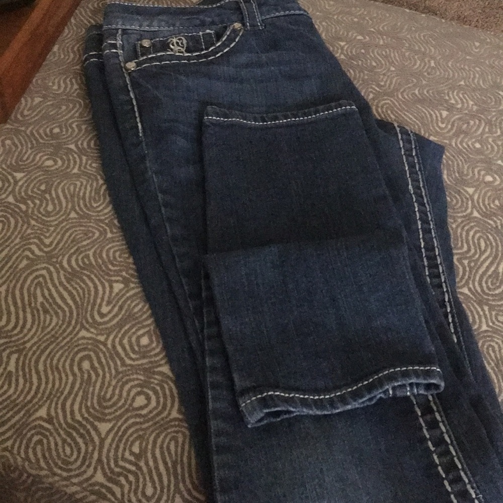 Paisley sky denim